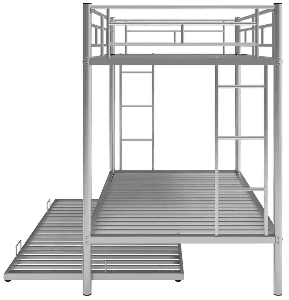 Twin Over Twin Bunk Bed With Trundle