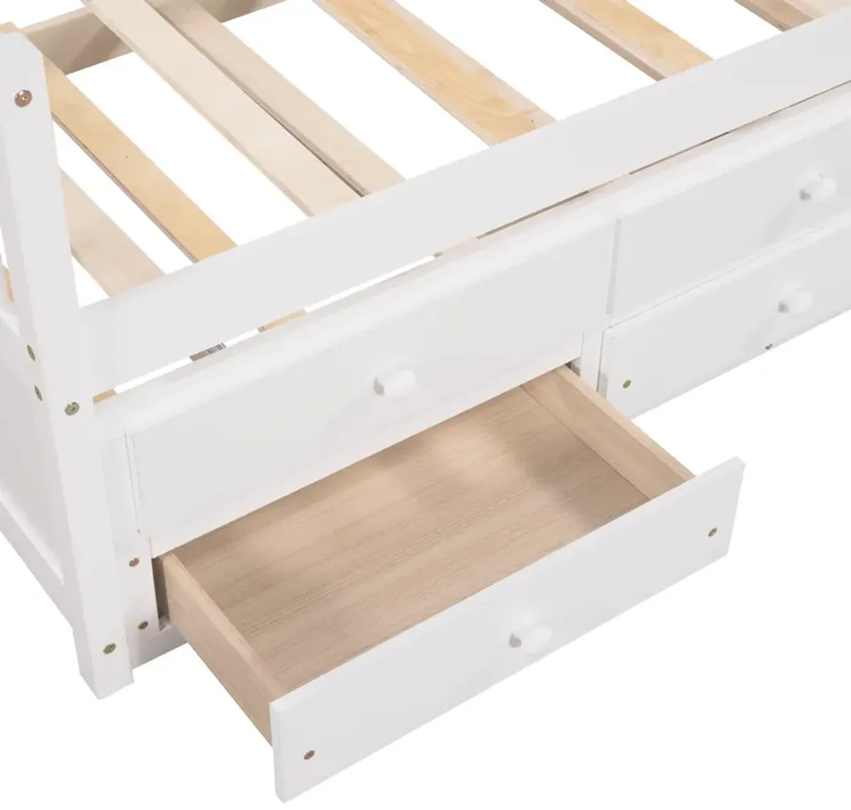 Twin Size Daybed With Trundle And Drawers