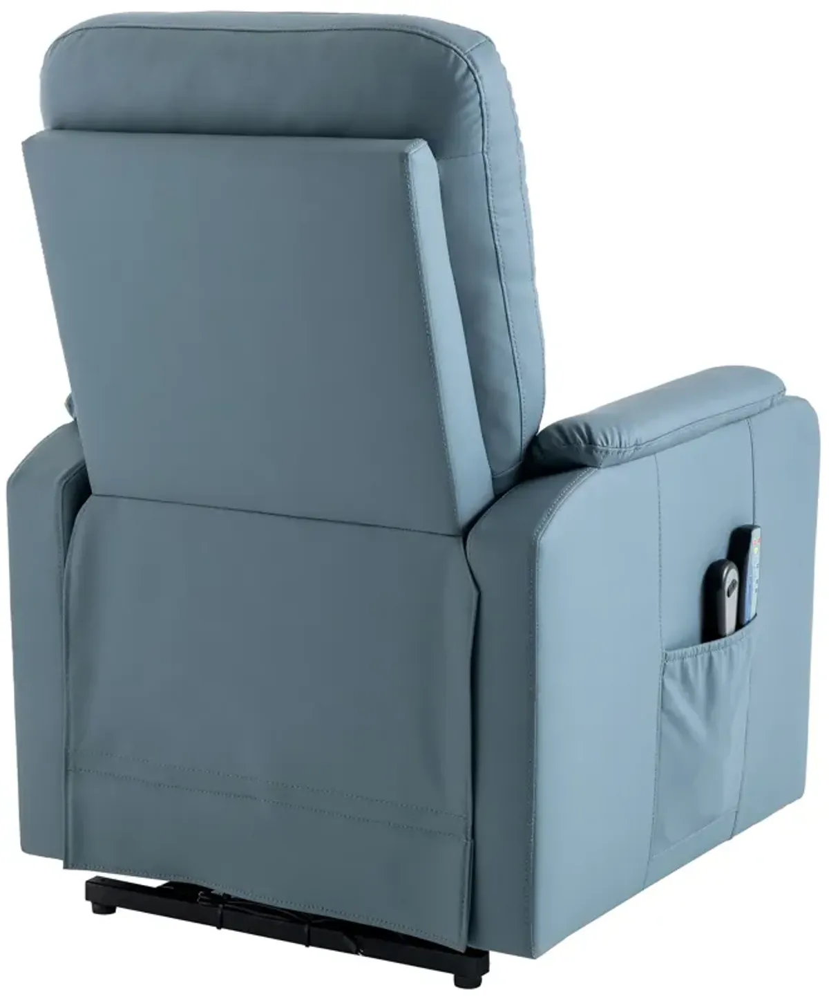 Massage Recliner Chair Electric Power Lift Chairs With Side Pocket, Adjustable Massage And Heating Function For Adults And Seniors