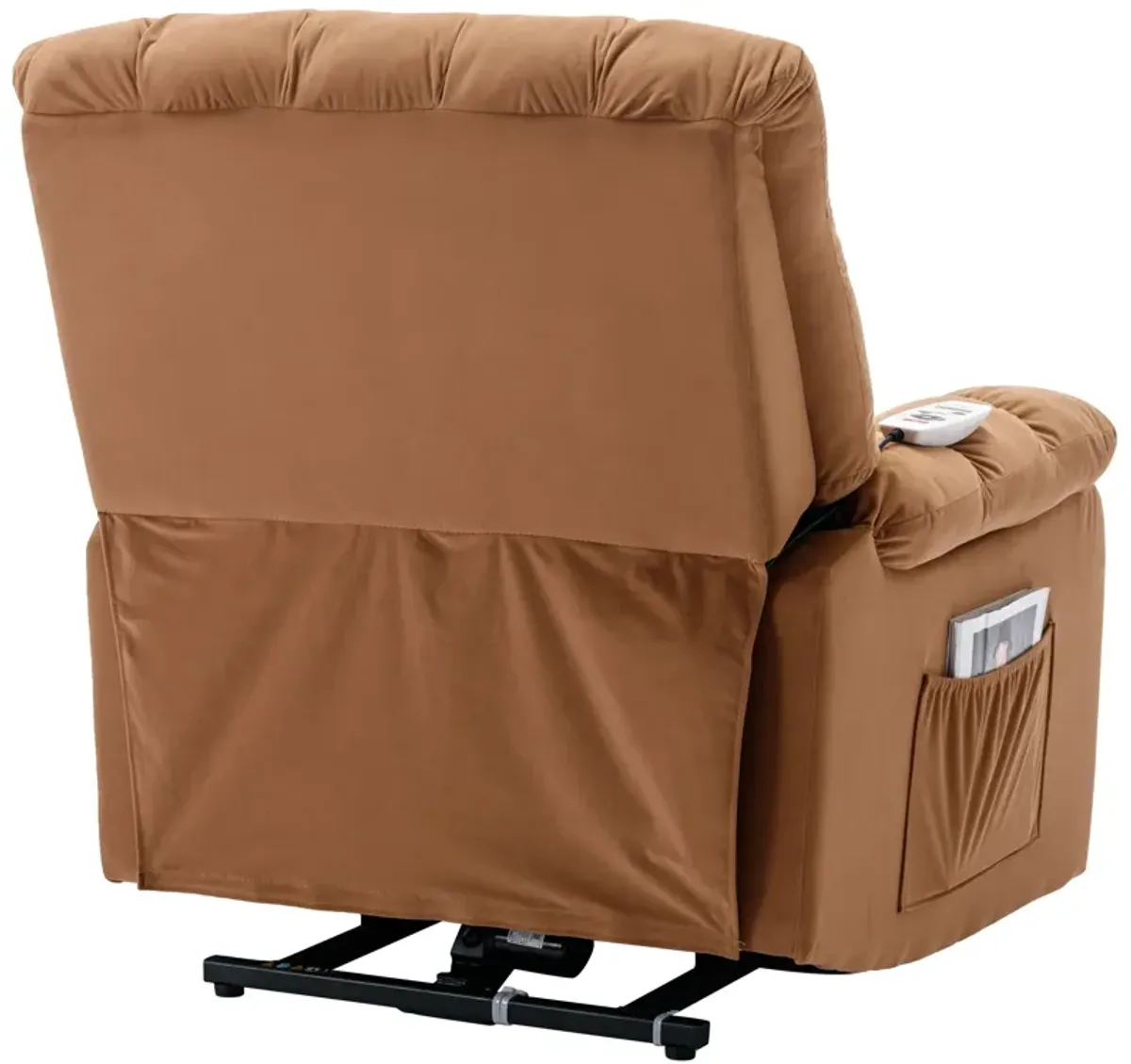 Massage Recliner Chair Electric Power Lift Recliner Chairs With Heat, Vibration, Side Pocket For Living Room Bedroom