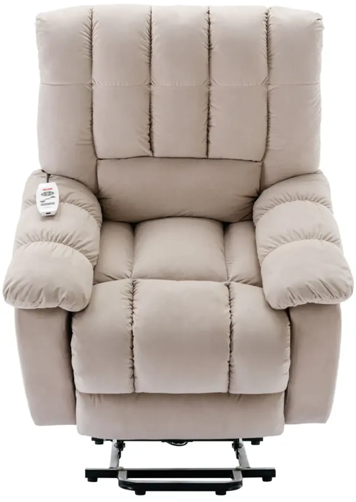 Massage Recliner Chair Electric Power Lift Recliner Chairs With Heat, Vibration, Side Pocket For Living Room Bedroom