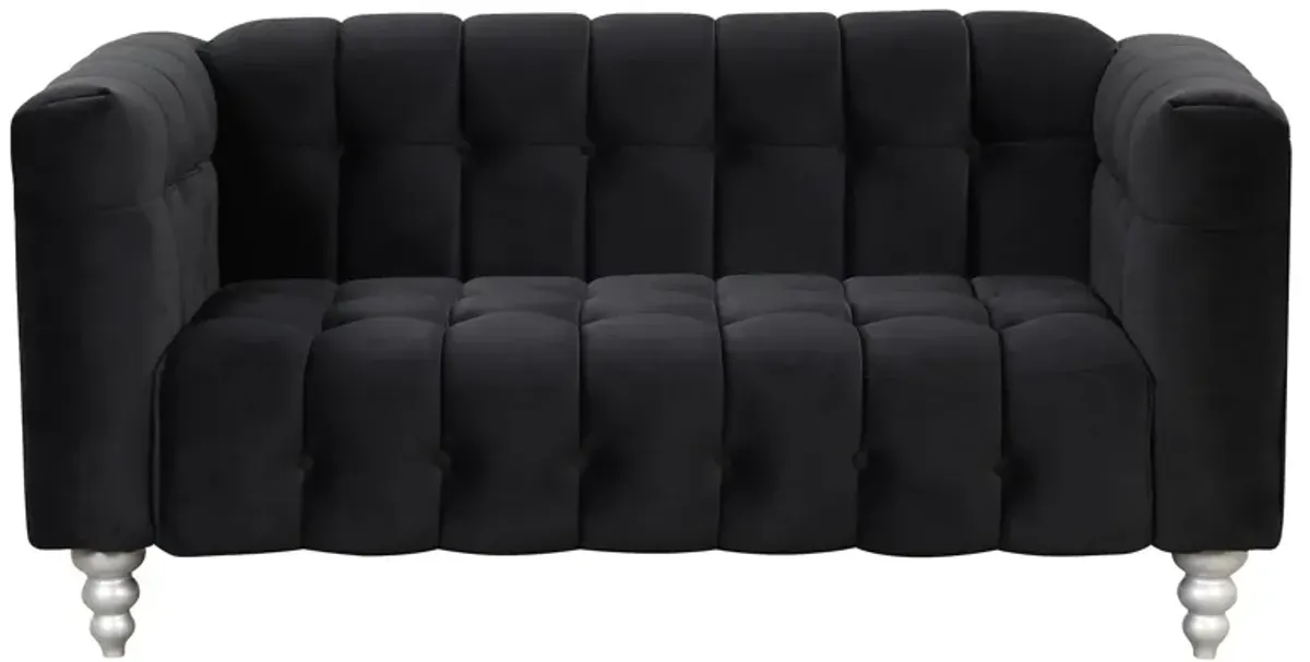 Modern Sofa Dutch Fluff Upholstered Sofa With Wood Legs, Buttoned Tufted Backrest