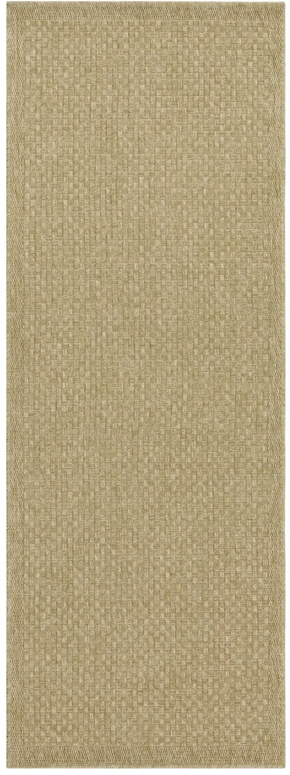 Earth - 2'7" X 7'3" Indoor, Outdoor Area Rug - Jute, Jute