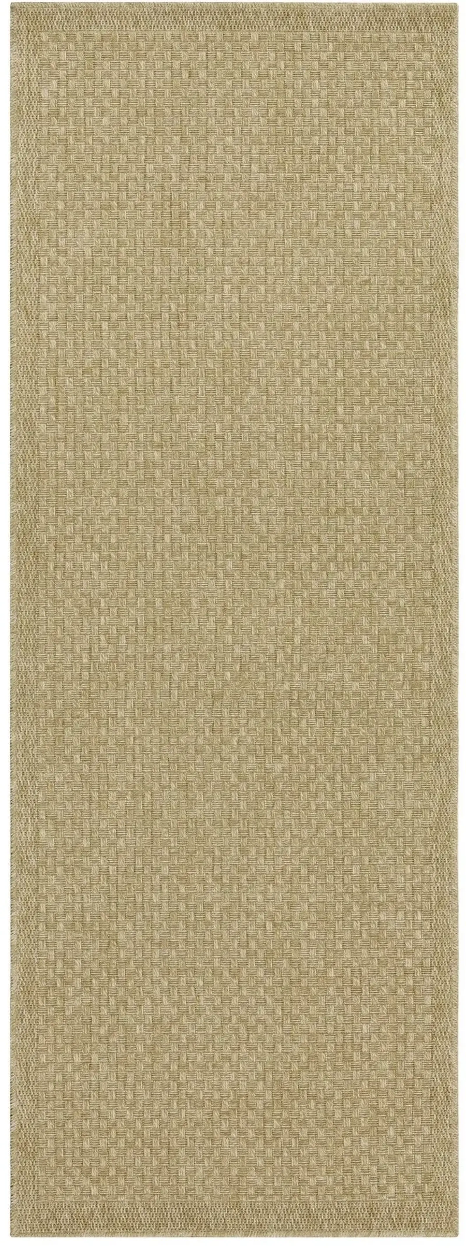 Earth - 2'7" X 7'3" Indoor, Outdoor Area Rug - Jute, Jute