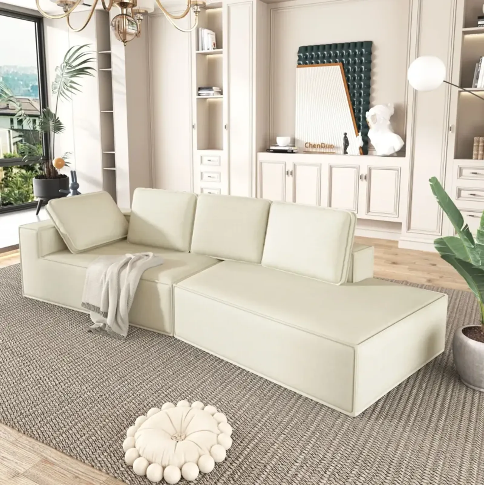 Stylish Chaise Lounge Modern Indoor Lounge Sofa Sleeper Sofa With Clean Lines For Living Room