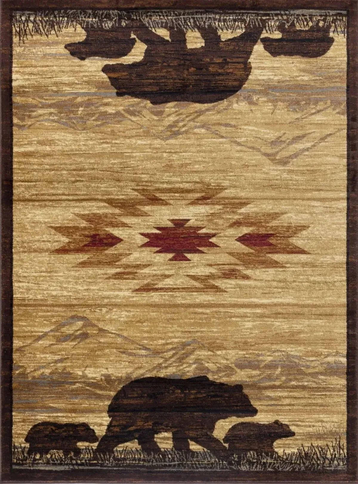 Nature's Nest - GC_CBL3006 Lodge Area Rug