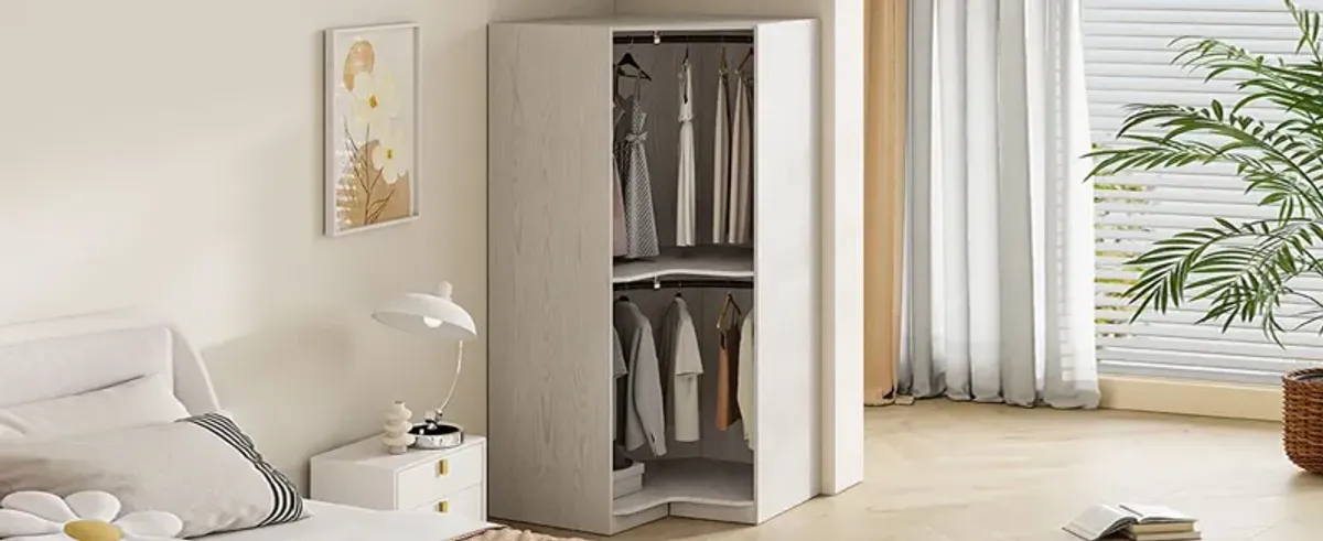 Polygon - Corner Wardrobe