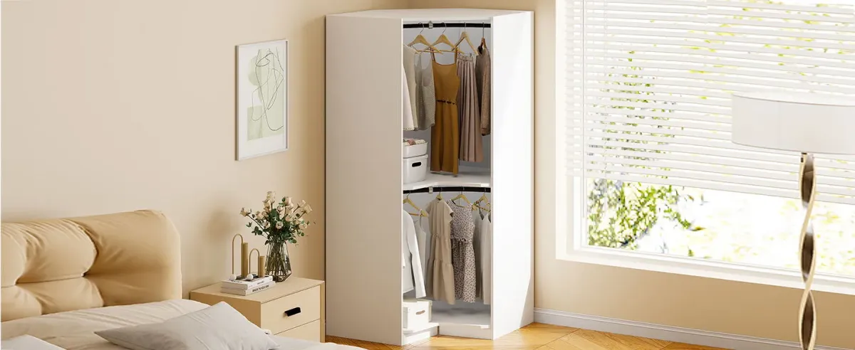 Polygon - Corner Wardrobe