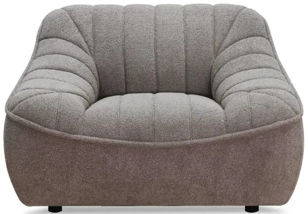 Pearl Fabric Chair - Taupe