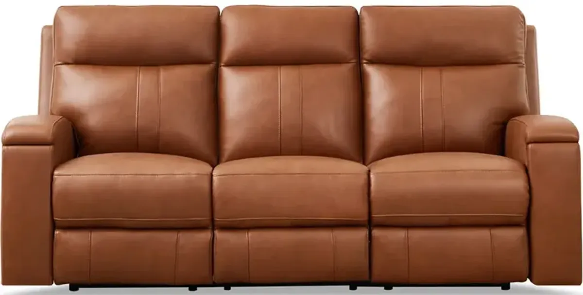 Venice - Power Headrest Zero Gravity Reclining Sofa - Brown