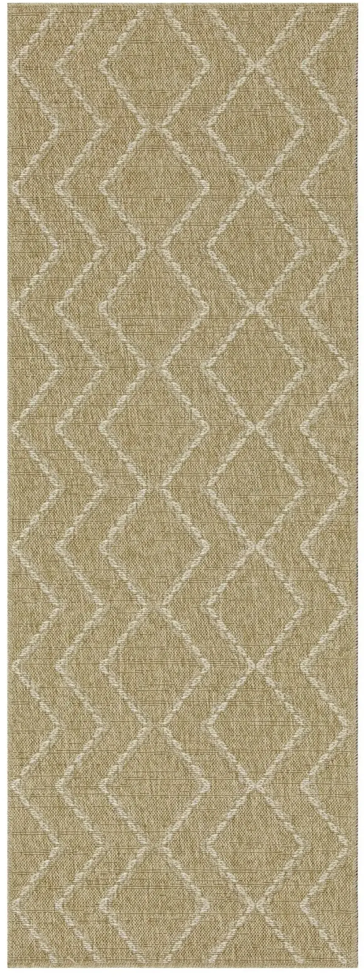 Earth - Indoor / Outdoor Area Rug - Jute / White