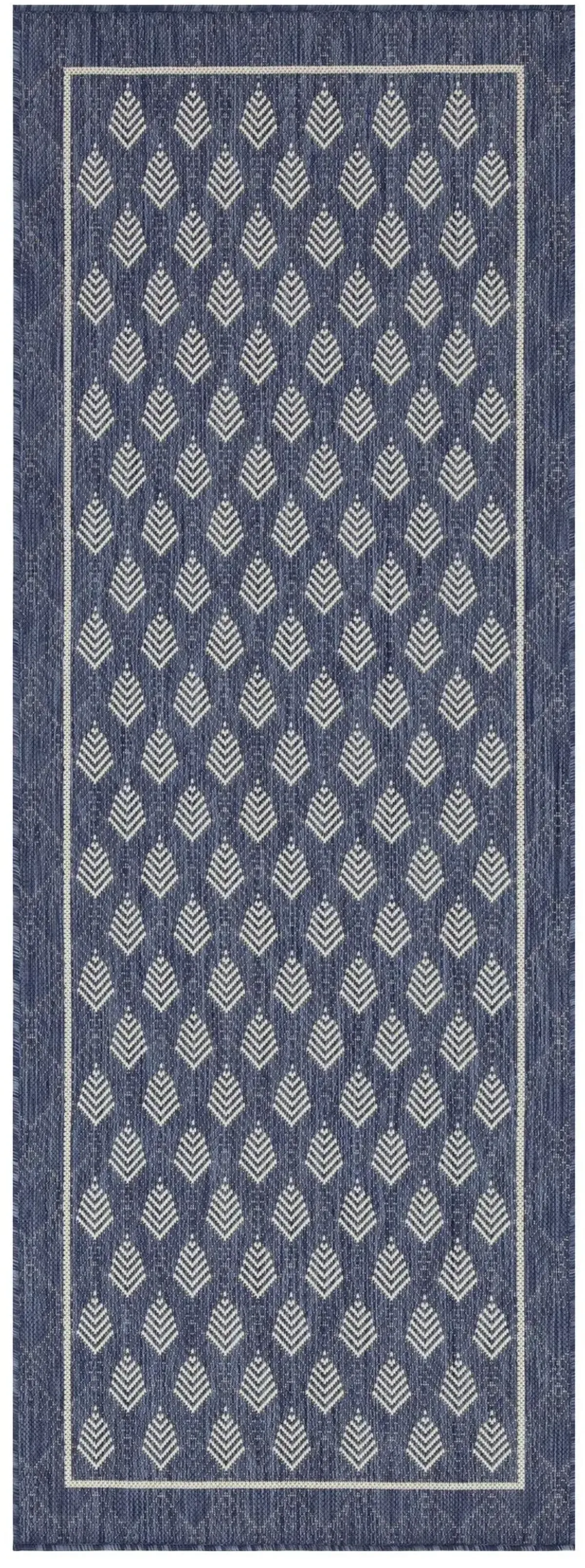 Sunshine - 2'7" X 7'3" Indoor / Outdoor Area Rug Polypropylene