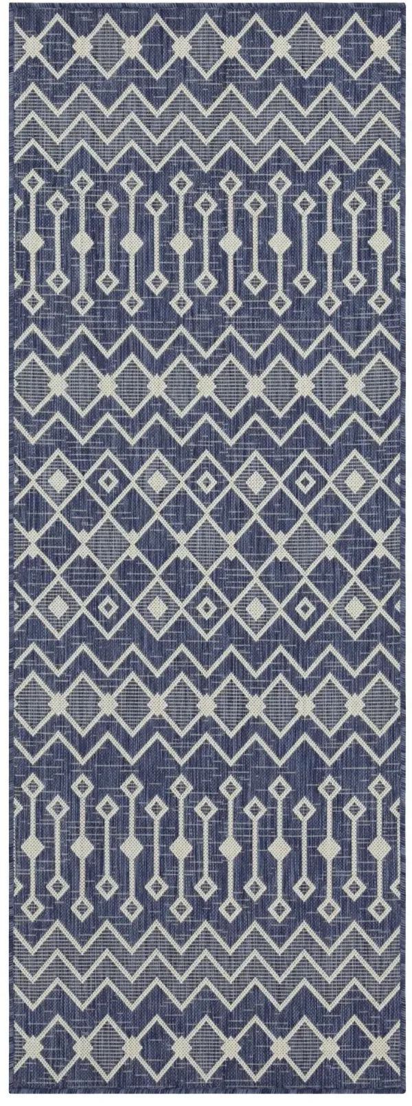 Sunshine - 2'7" X 7'3" Indoor / Outdoor, Polypropylene Area Rug