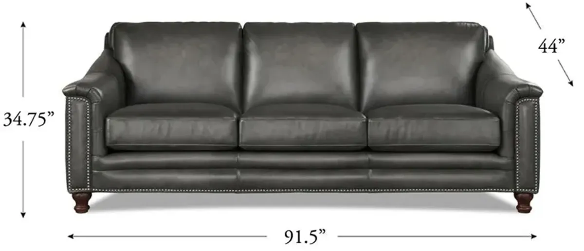 Belfast - Top Grain Leather Sofa Couch