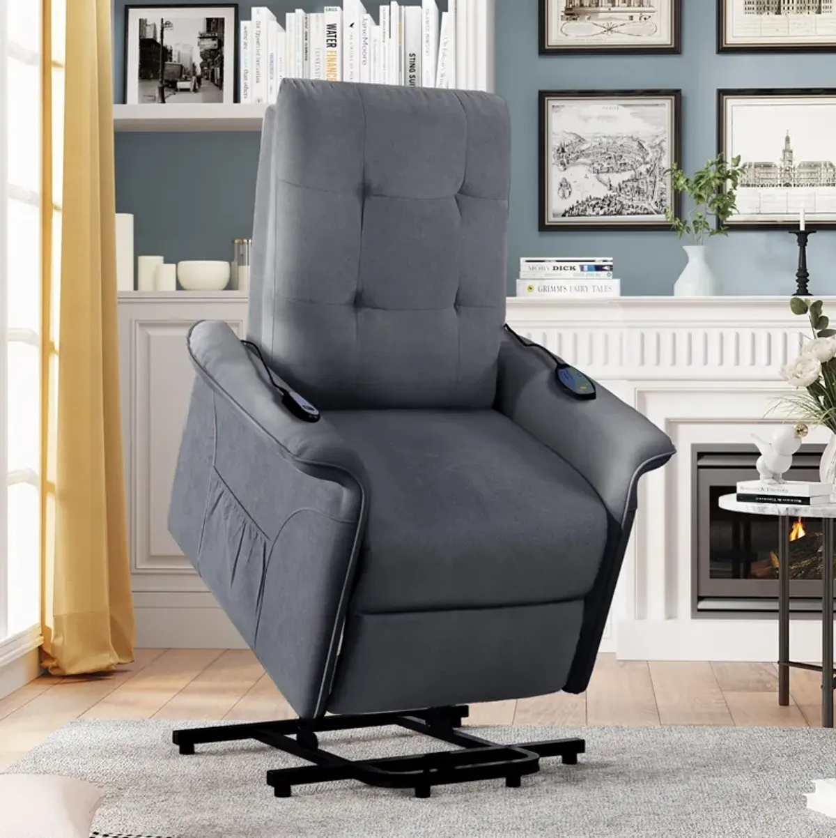 Power Lift Chair For With Adjustable Massage Function Recliner Chair For Living Room