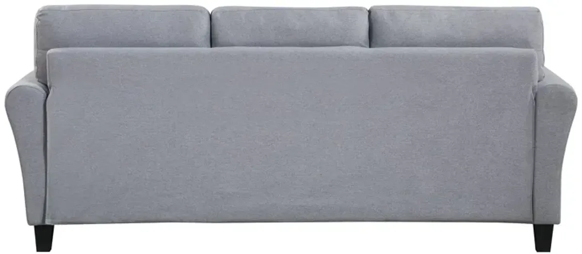 Modern Living Room Sofa Set Linen Upholstered Couch Furniture For Home Office