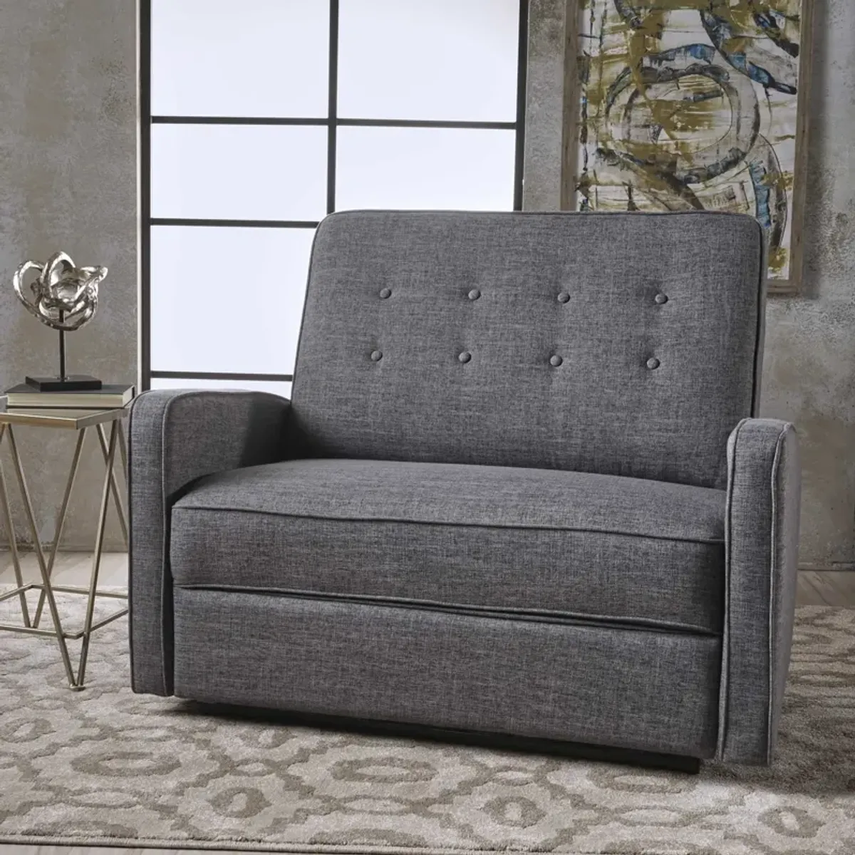 Manual Wide Standard Recliner - Gray