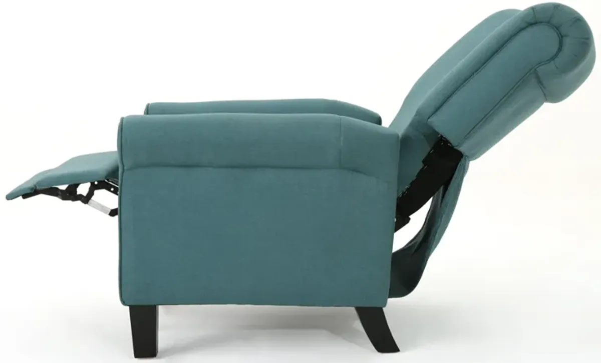 Wide Manual Standard Recliner - Teal