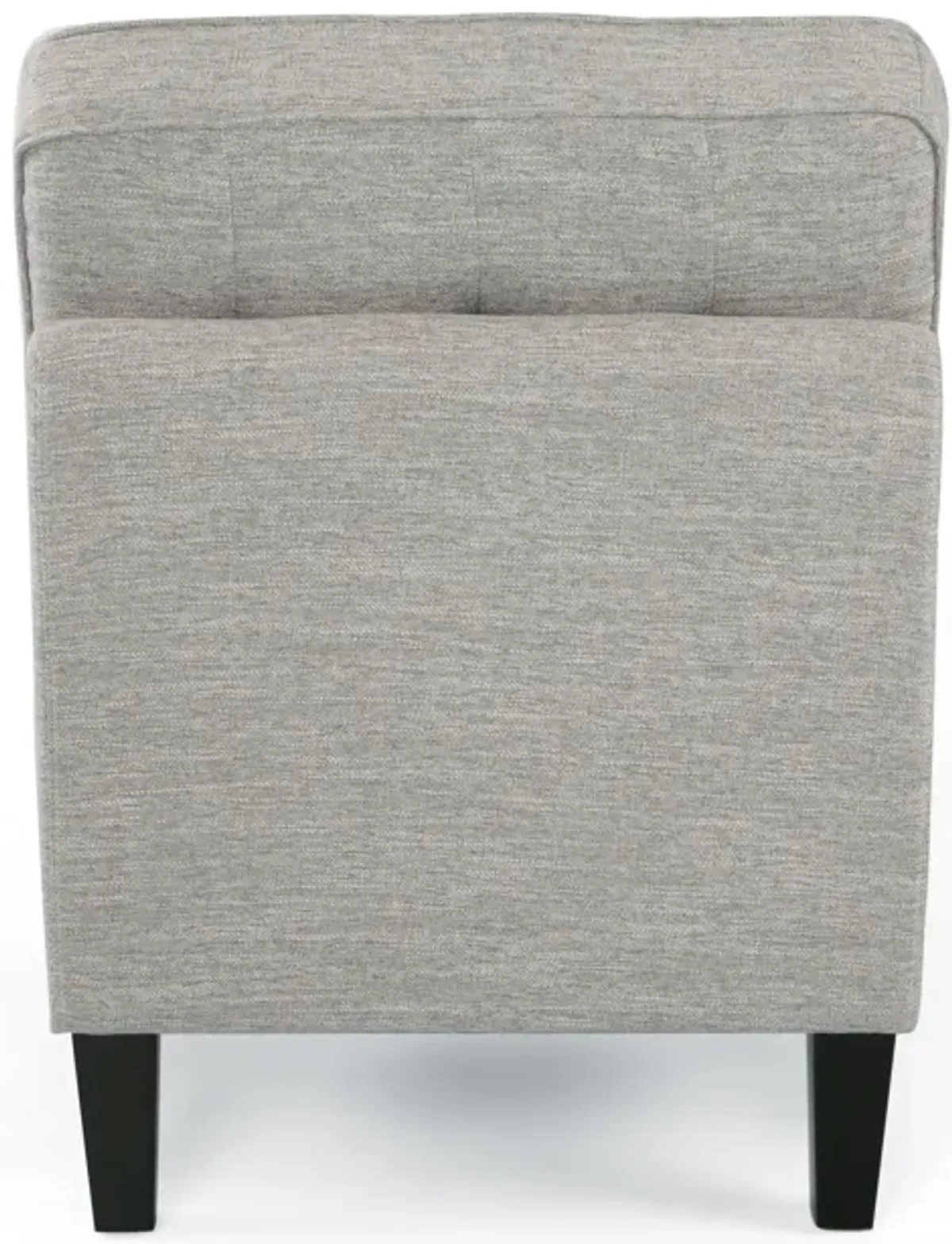 Modern Accent Chairs, Comfy Chair For Bedroom, Living Room Upholstered Sofa Chair For Small Spaces (Set of 2) - Light Gray