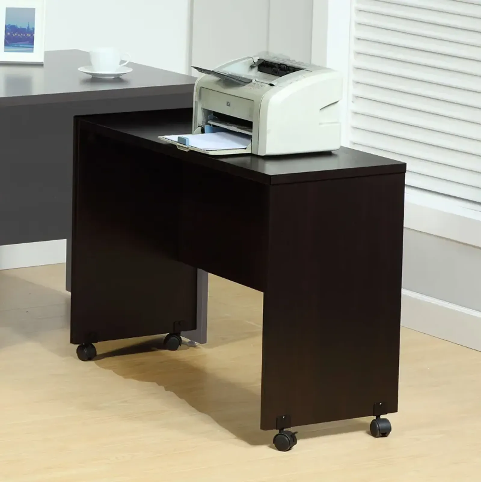 Printer Mobile Stand, Computer Desk, Home Office Desk