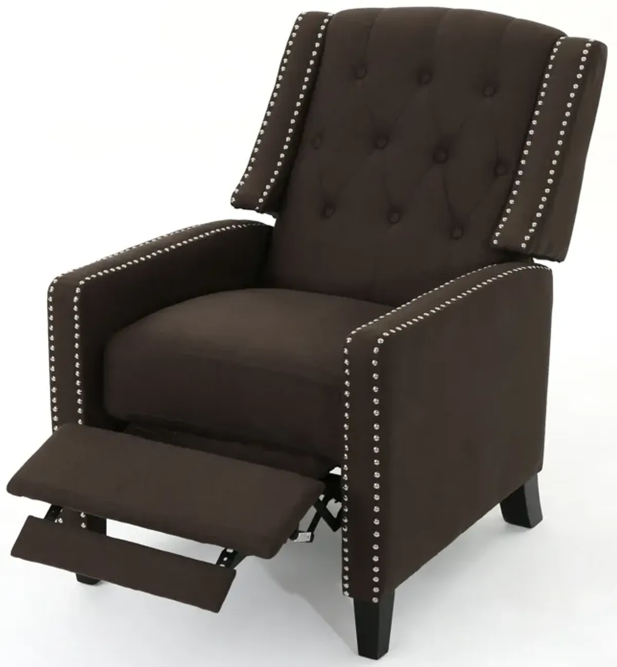 Classic Fabric Push Back Chair