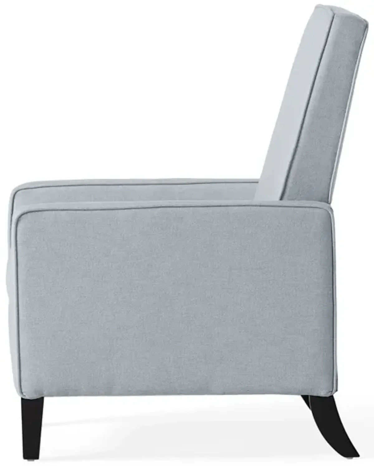 Minimalist Design Fabric Push Back Chair