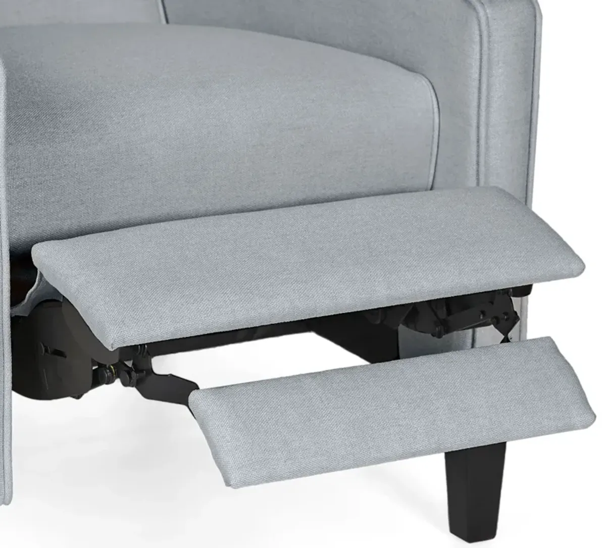 Minimalist Design Fabric Push Back Chair