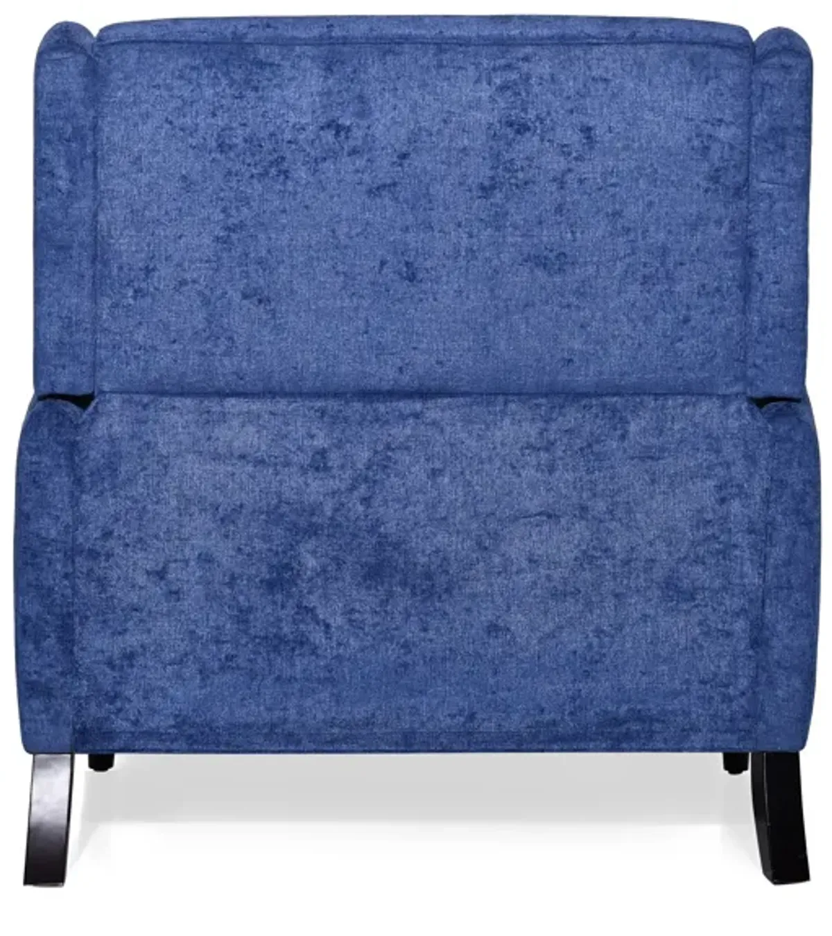 Oversized Textured Fabric Pushback Recliner