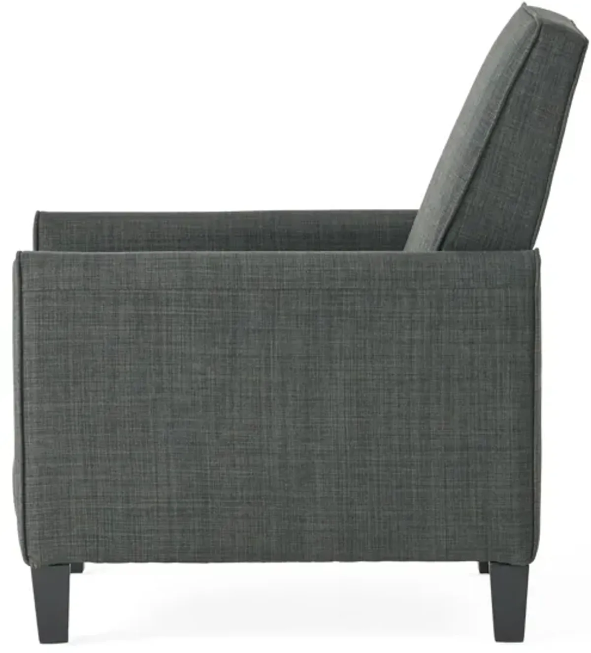 Linen Push Back Chair For Elegant Home