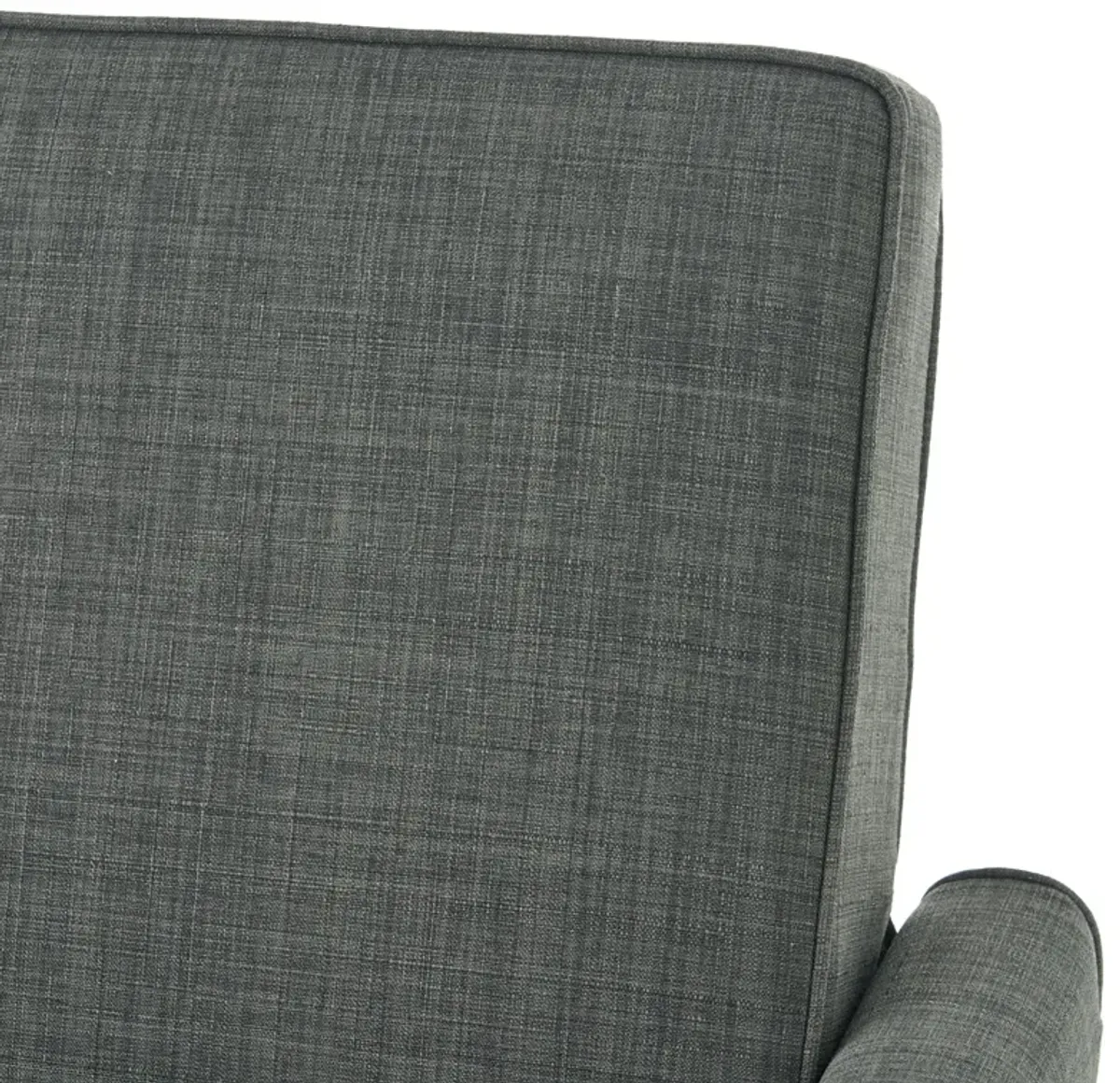 Linen Push Back Chair For Elegant Home