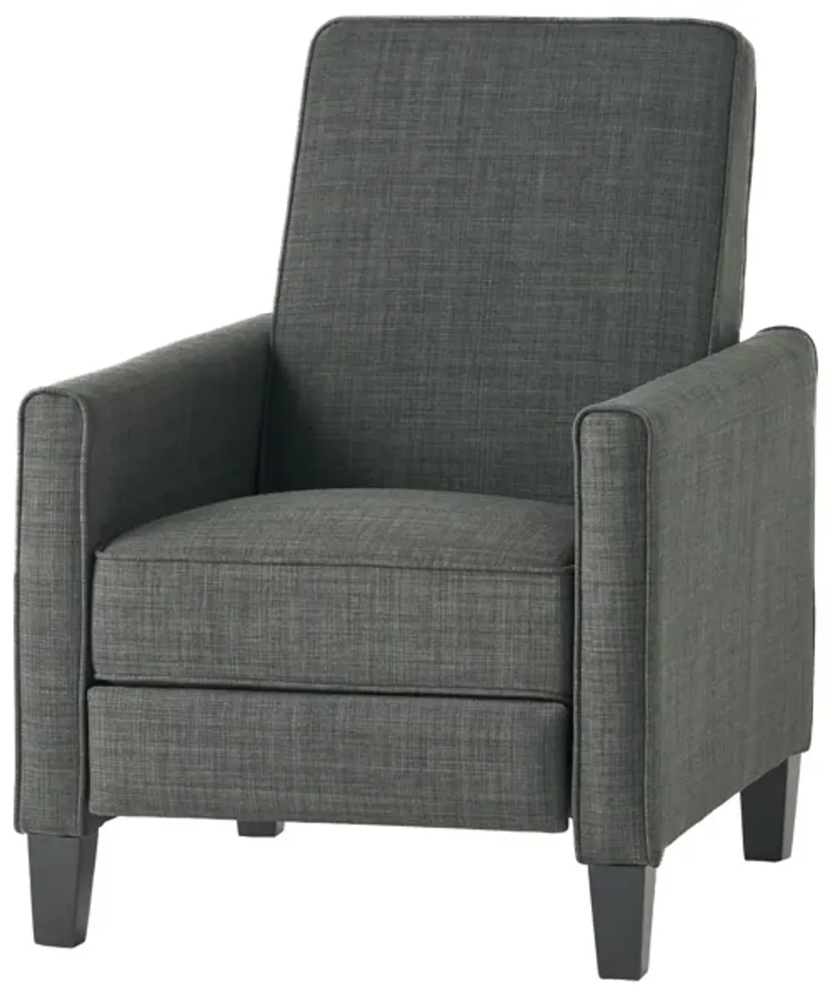 Linen Push Back Chair For Elegant Home