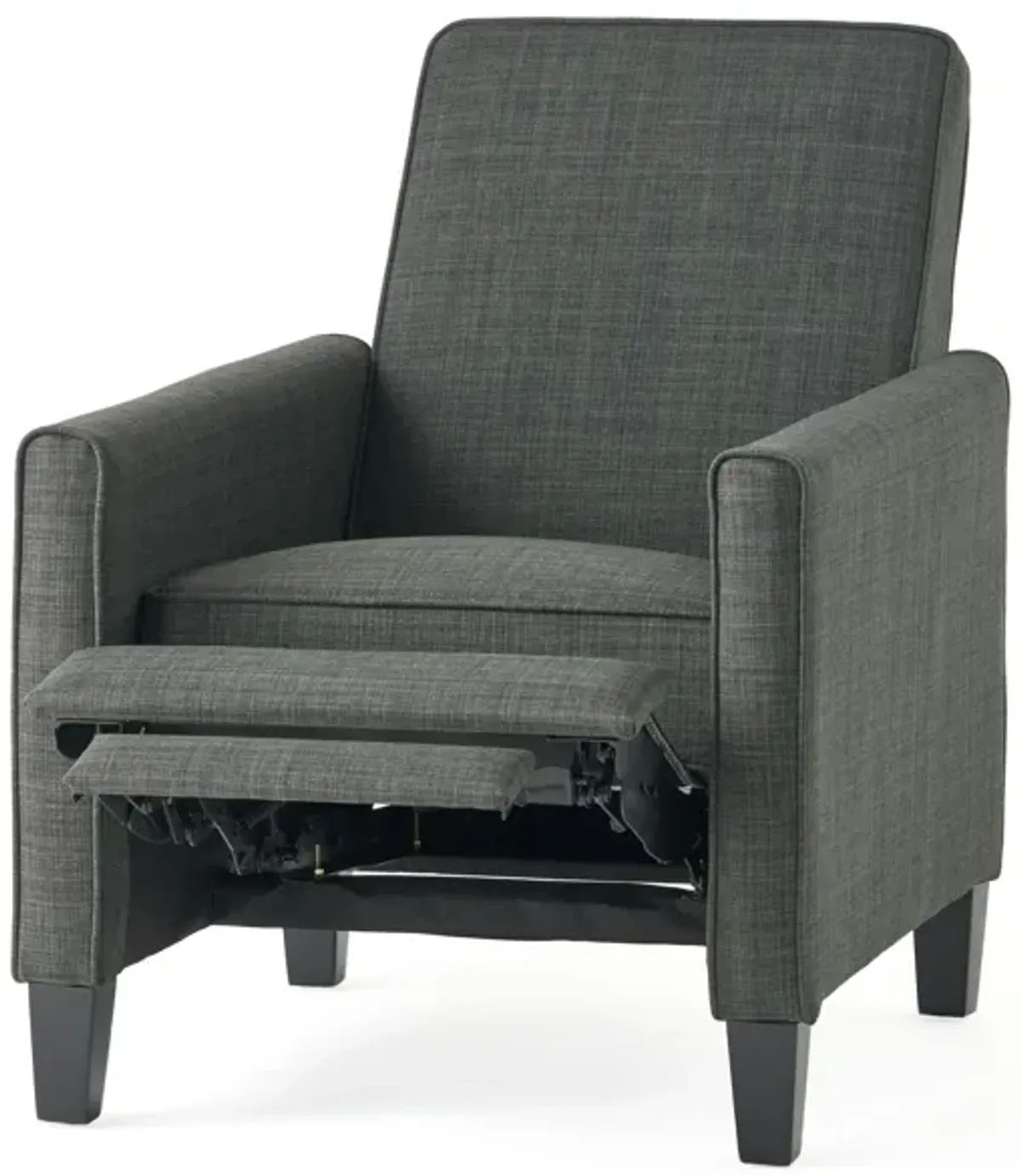 Linen Push Back Chair For Elegant Home