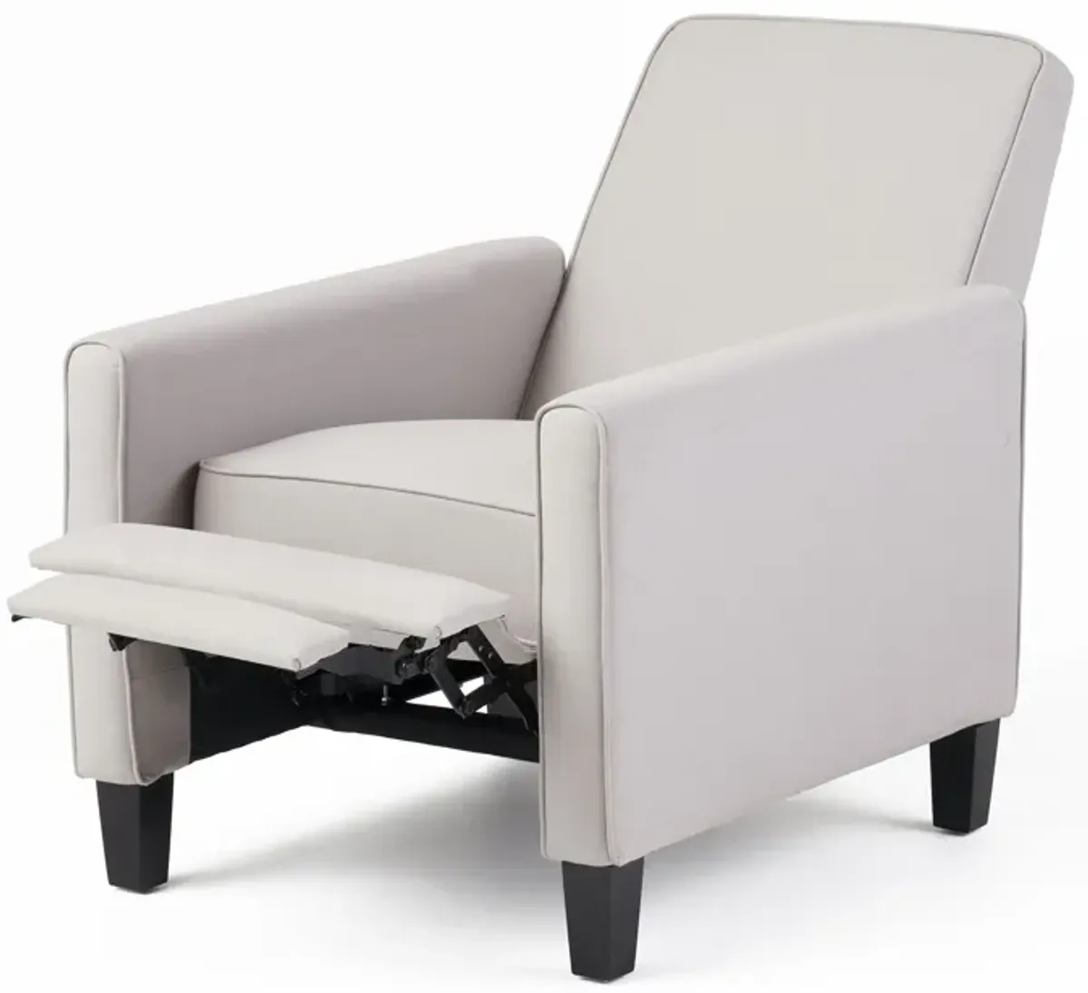 Linen Push Back Chair For Elegant Home