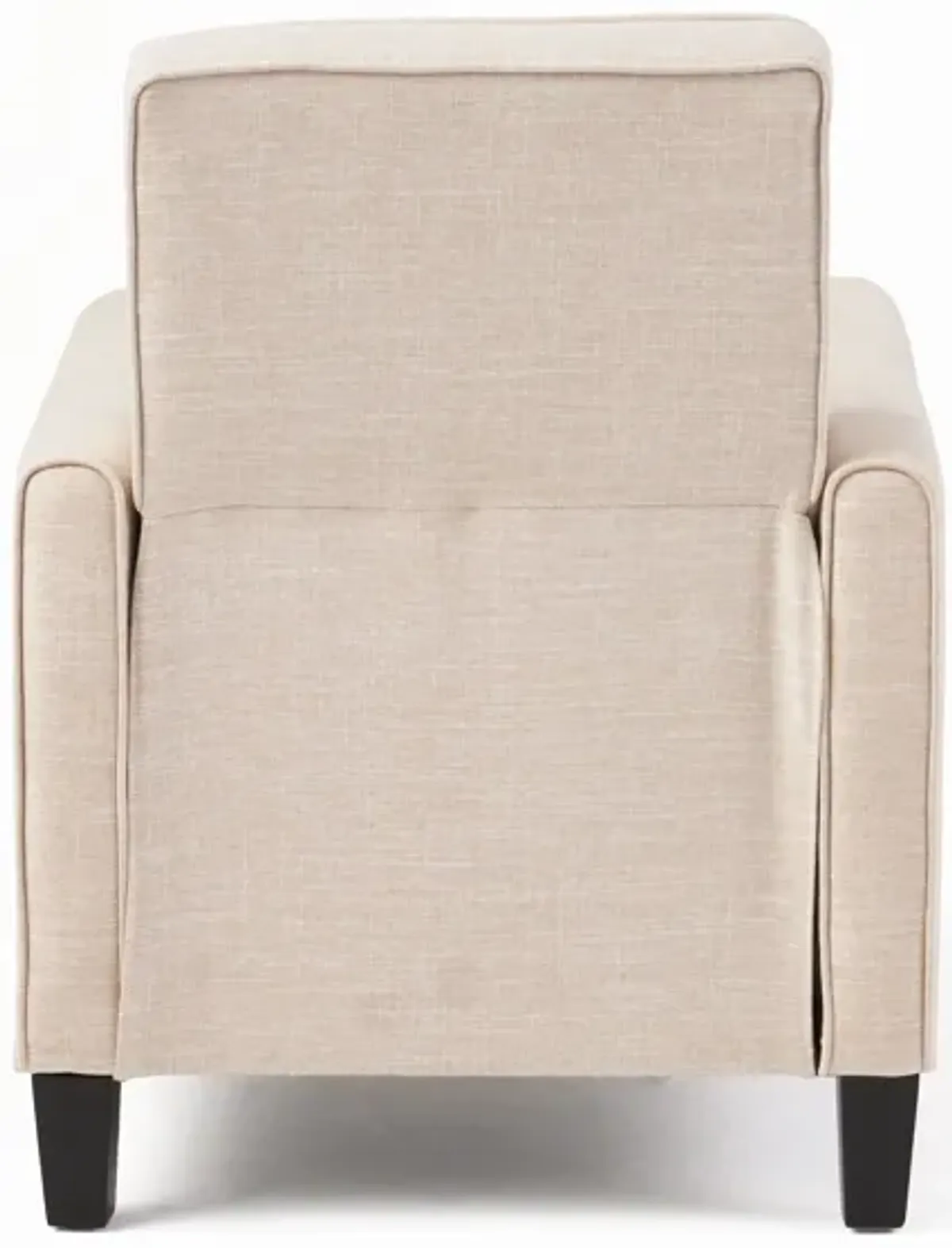 Linen Push Back Chair For Elegant Home