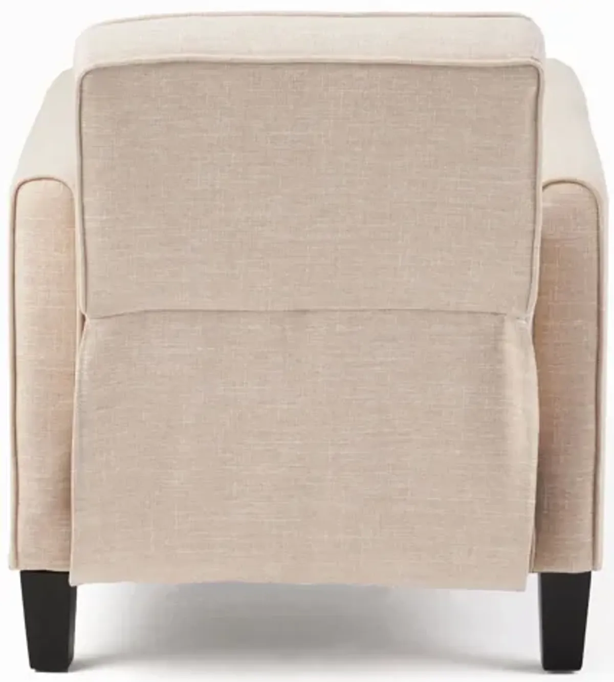 Linen Push Back Chair For Elegant Home