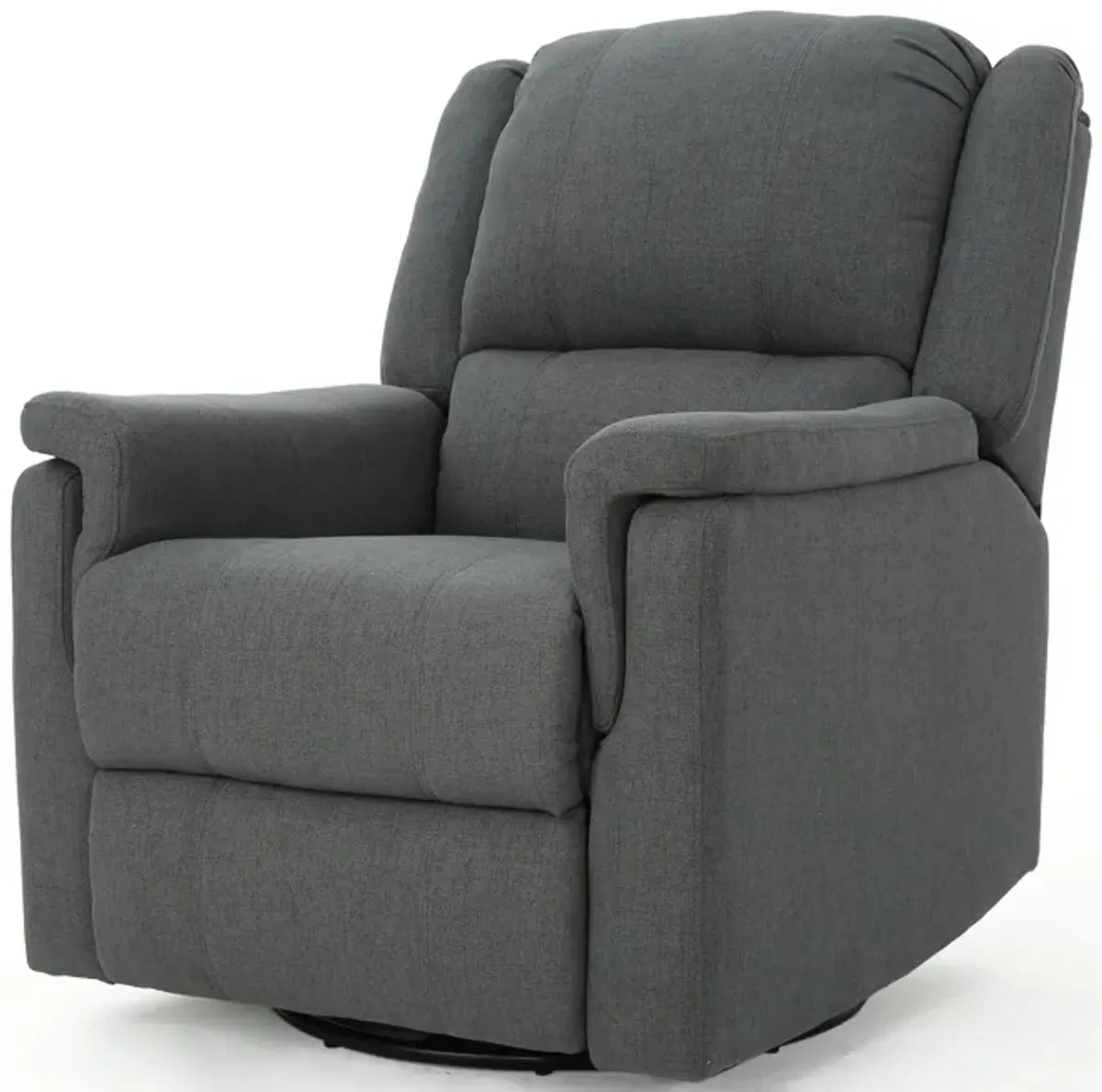 Glider Recliner With Swivel, Manual Reclining Chair