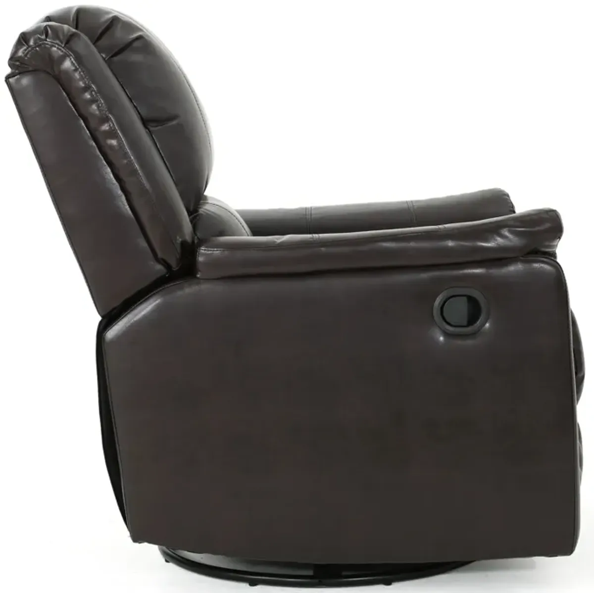 Glider Recliner With Swivel, Manual Reclining Chair