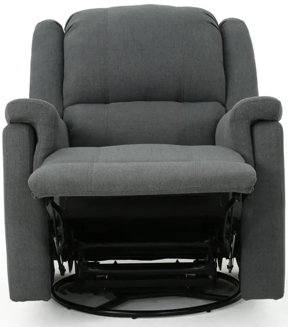 Glider Recliner With Swivel, Manual Reclining Chair