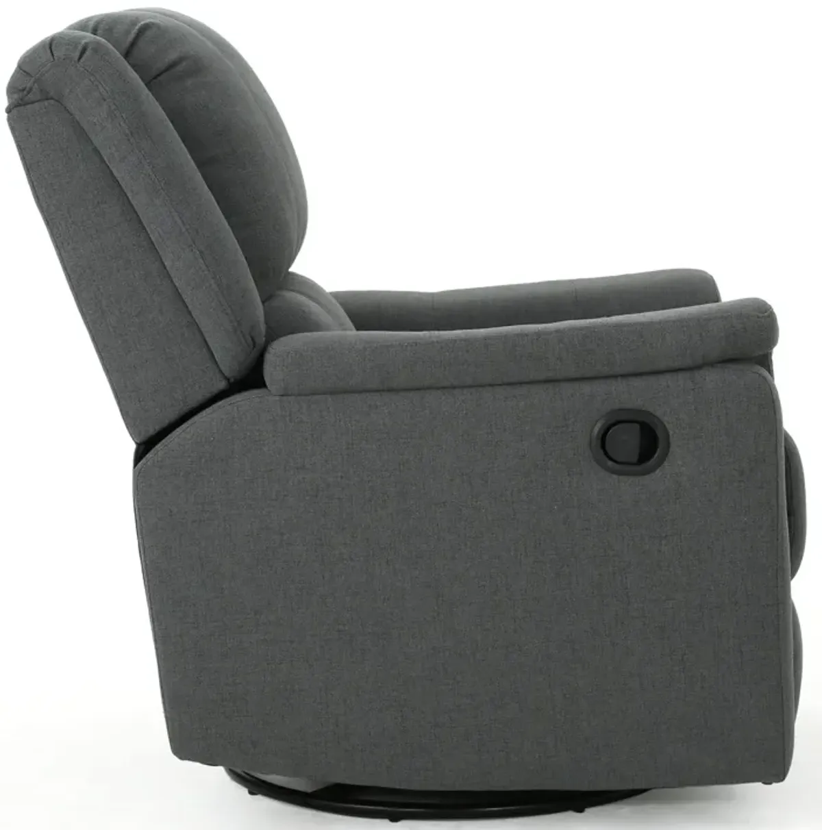 Glider Recliner With Swivel, Manual Reclining Chair