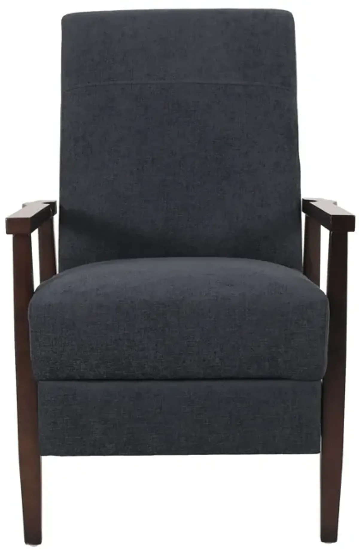 Wide Wood Hand Manual Club Recliner