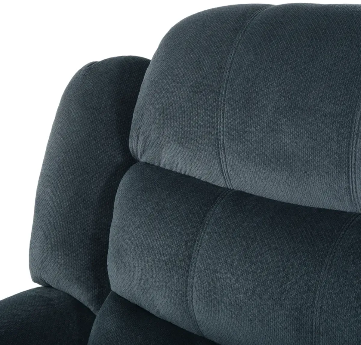 Classic Design, Plush Fabric, Glider Recliner