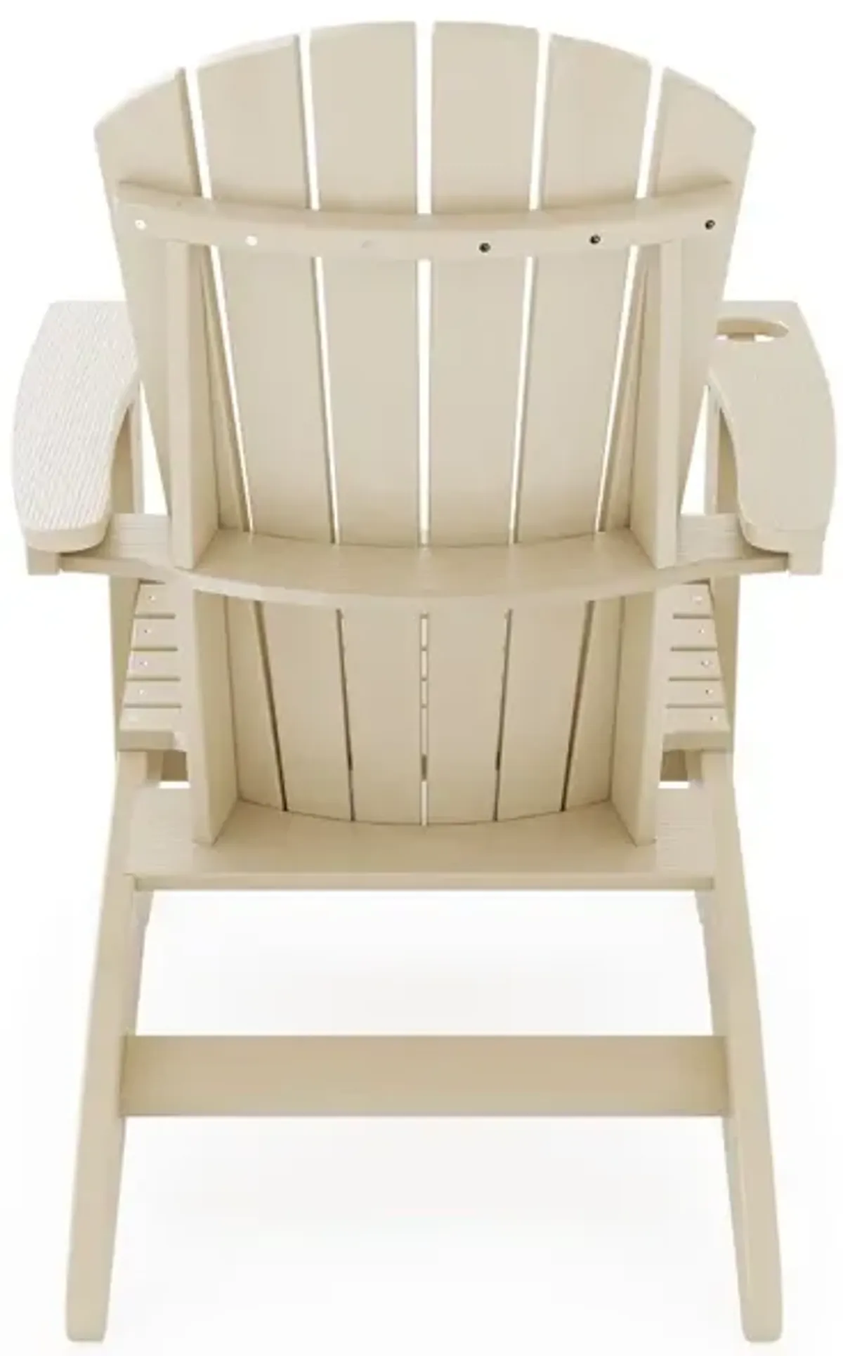 Adirondack Chair Sturdy HDPE Poly Lumber For Poolside, Patio, And Garden Relaxation