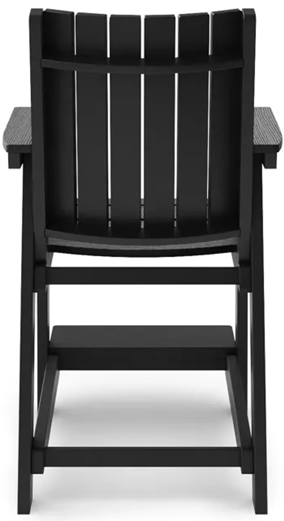 Modern Counter Chair Sleek HDPE Poly Lumber For Dining, Patio, And Garden Comfort