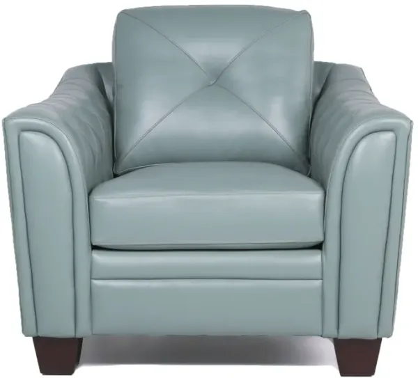 Modern Tufted Leather Chair