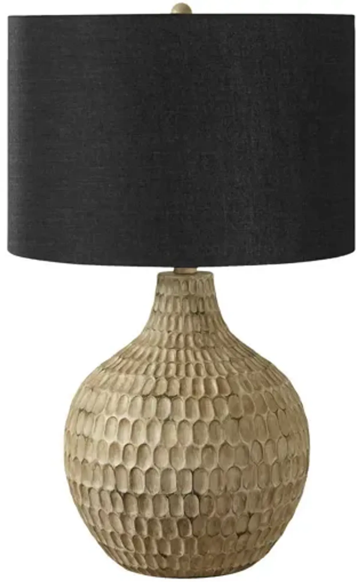 Lighting, Table Lamp, Resin, Contemporary - Brown