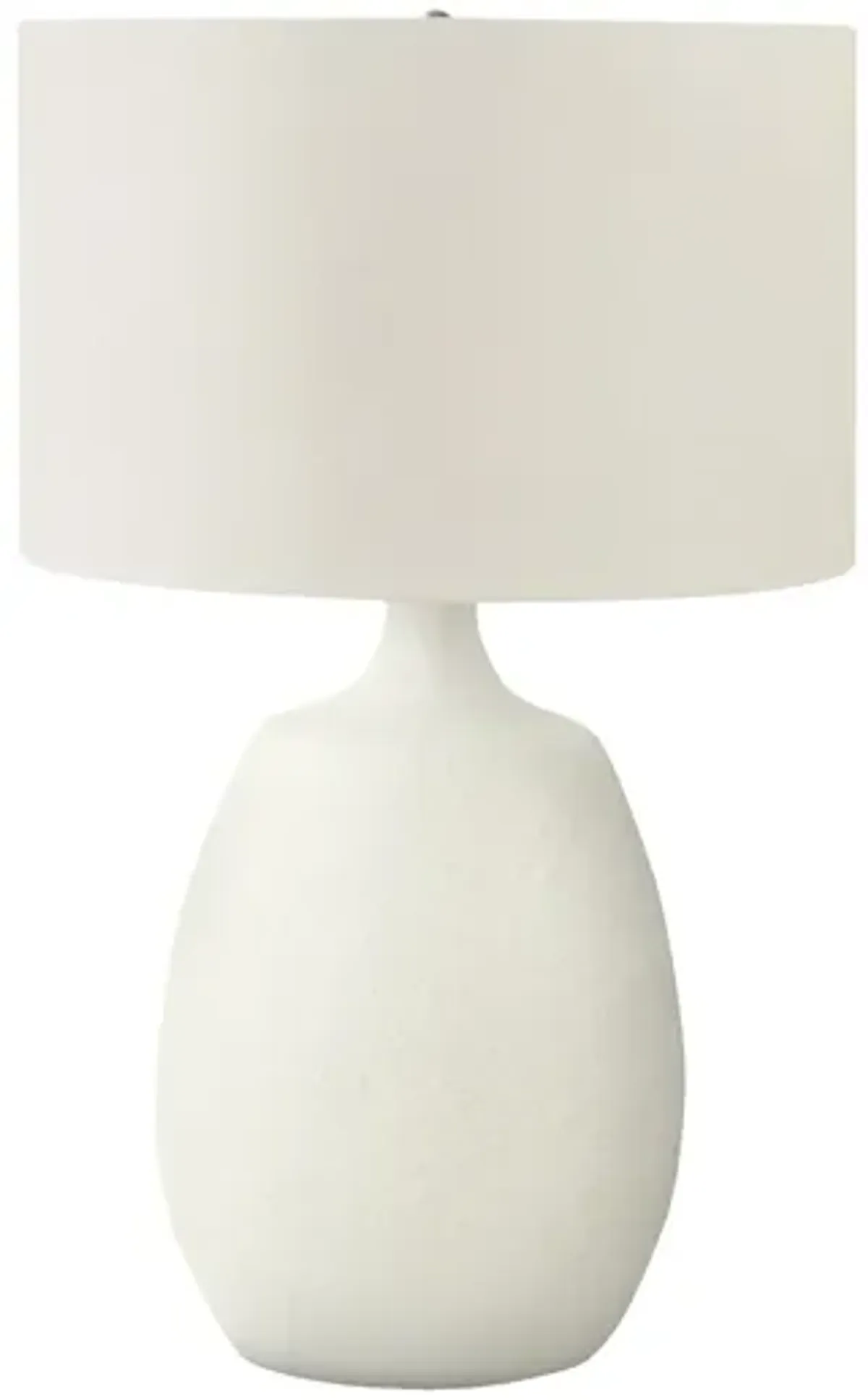 Lighting, Table Lamp, Resin, Contemporary - Cream