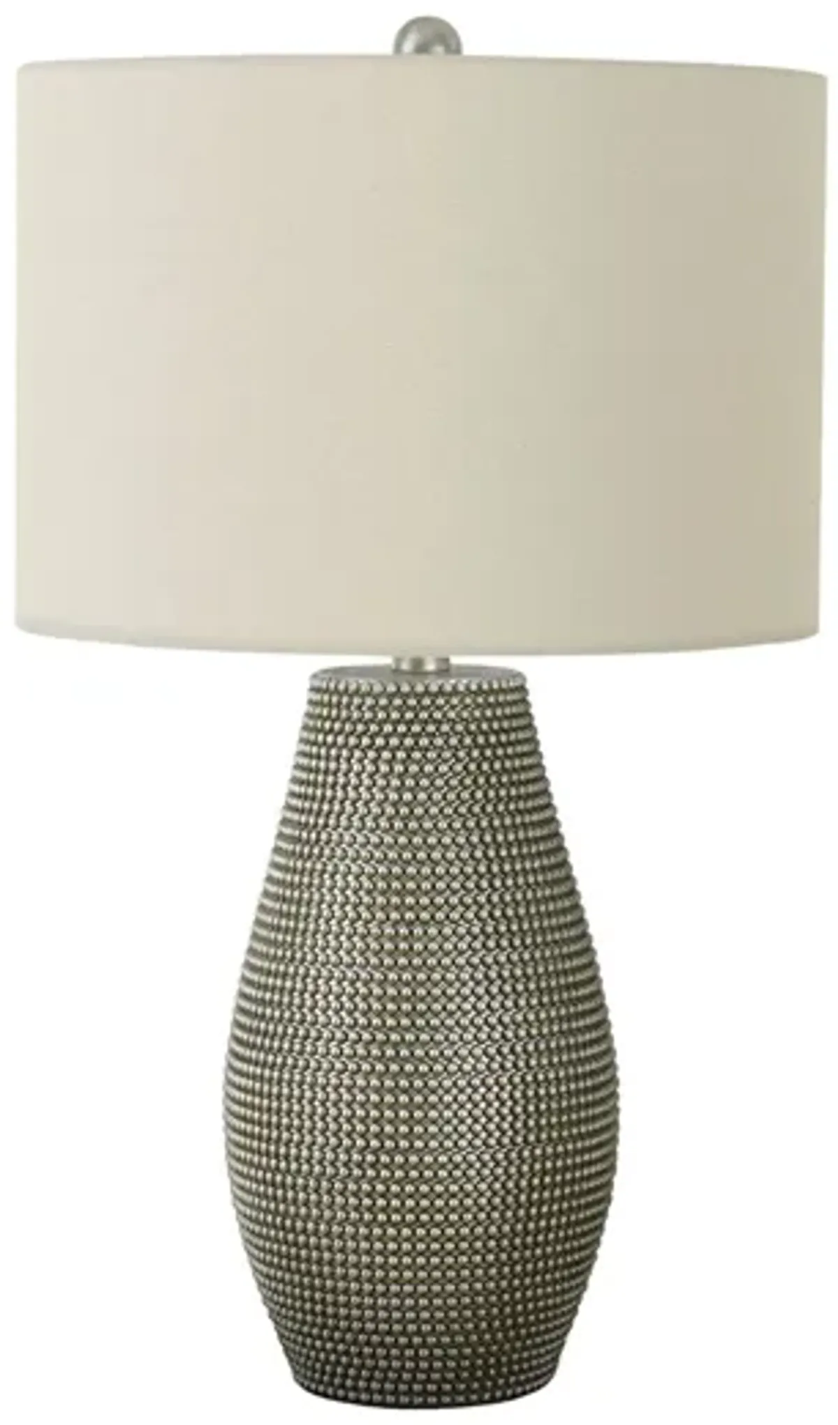 Lighting, Table Lamp, Resin, Contemporary - Gray