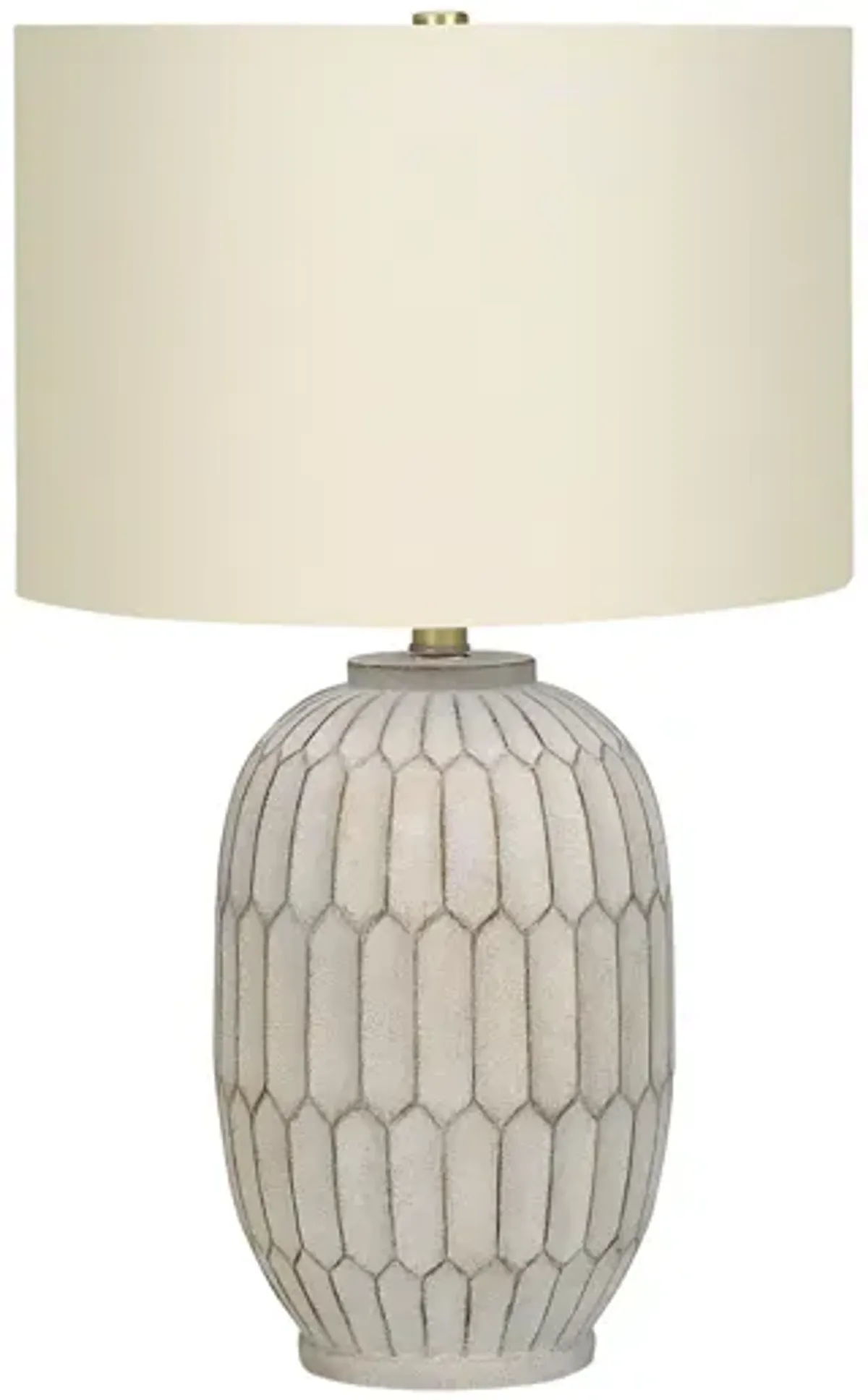 Table Lamp, Lighting, Transitional - Cream