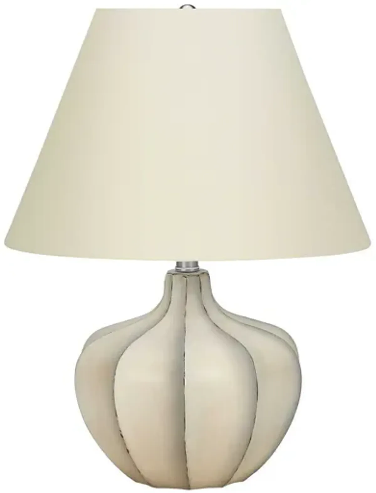 Resin Transitional Lighting, Table Lamp - Cream