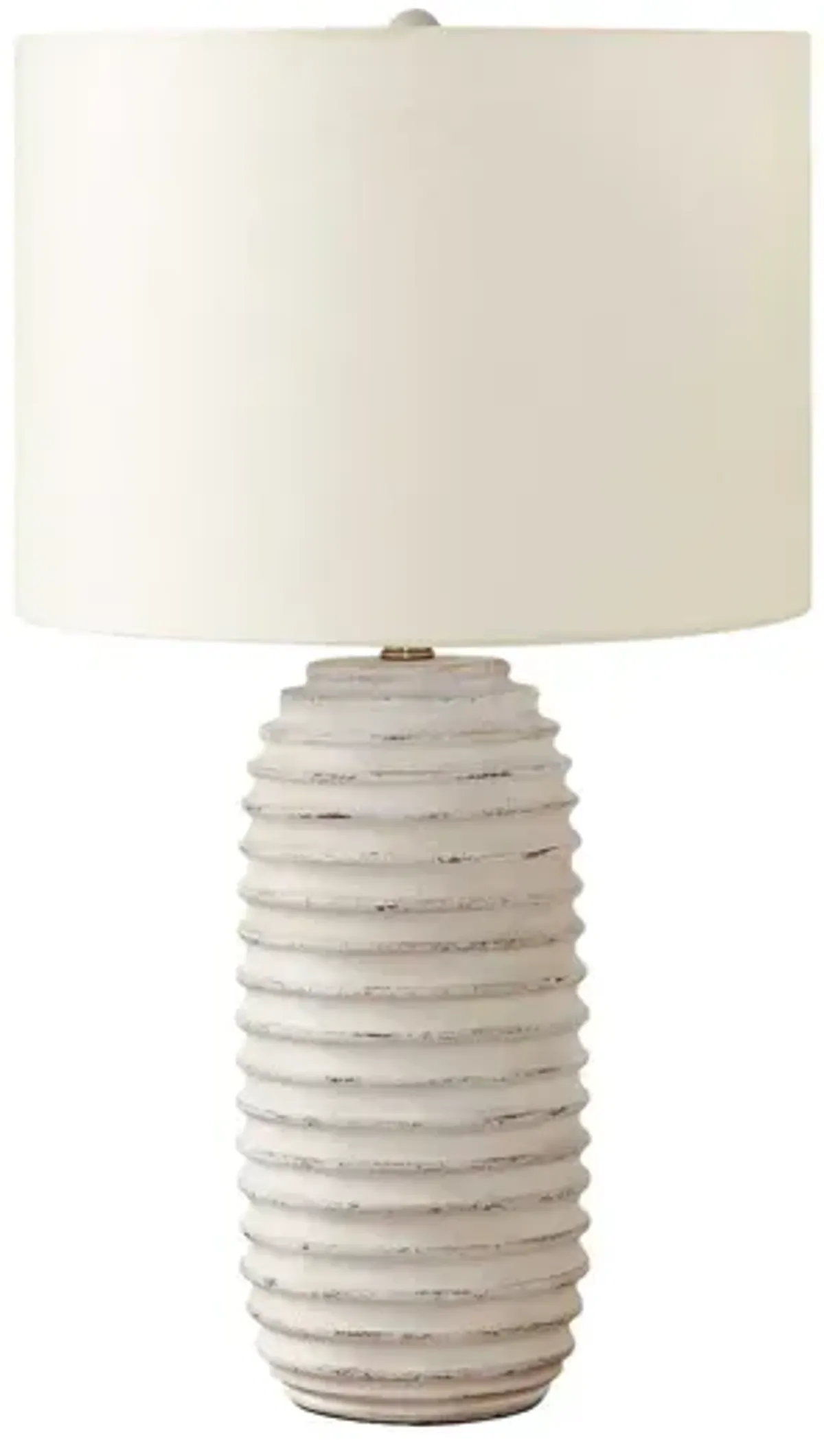 Lighting, Table Lamp, Resin, Transitional - Cream